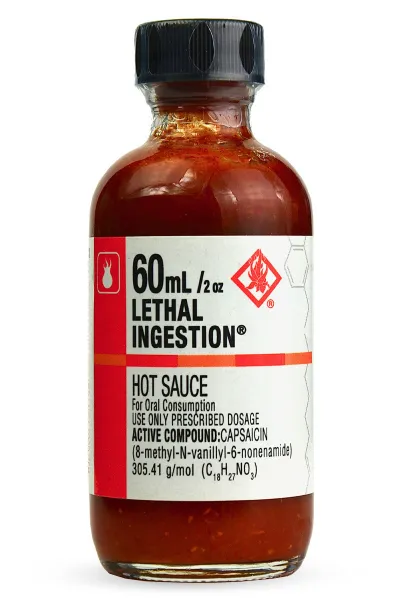 sauce lethal ingestion cajohns