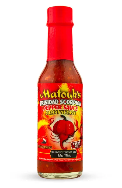 Trinidad Scorpion Matouk's West Indian Chile Sauce