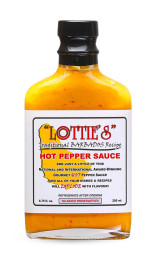 Yellow hot sauce Barbade Lottie's