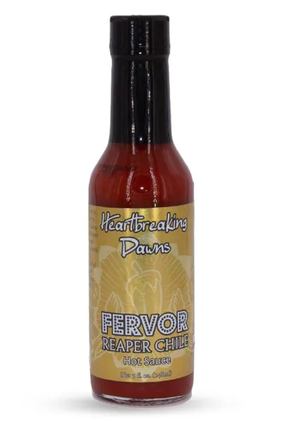 sauce au piment carolina's reaper heartbreaking dawn's